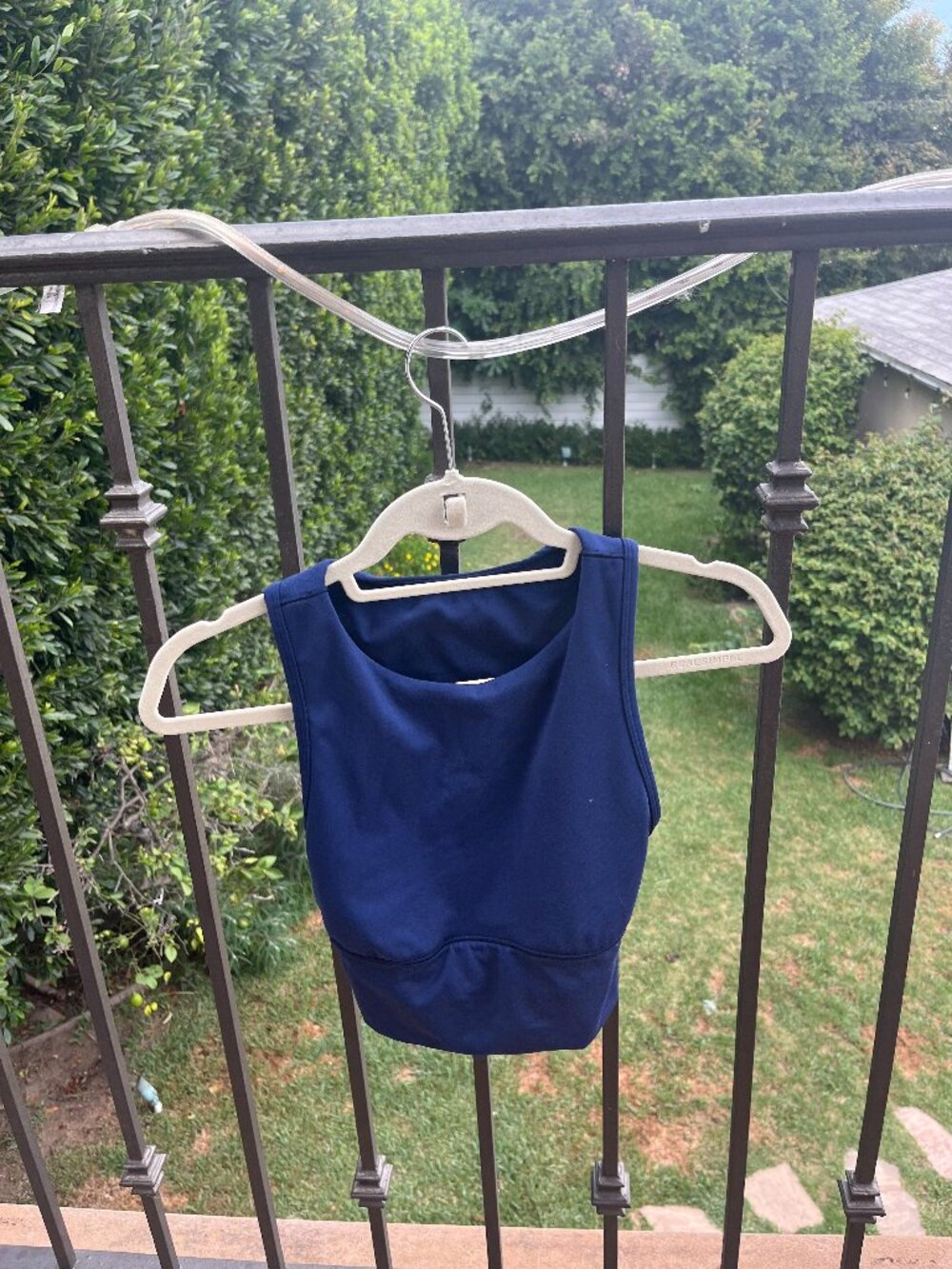 Navy Blue Sports Bra